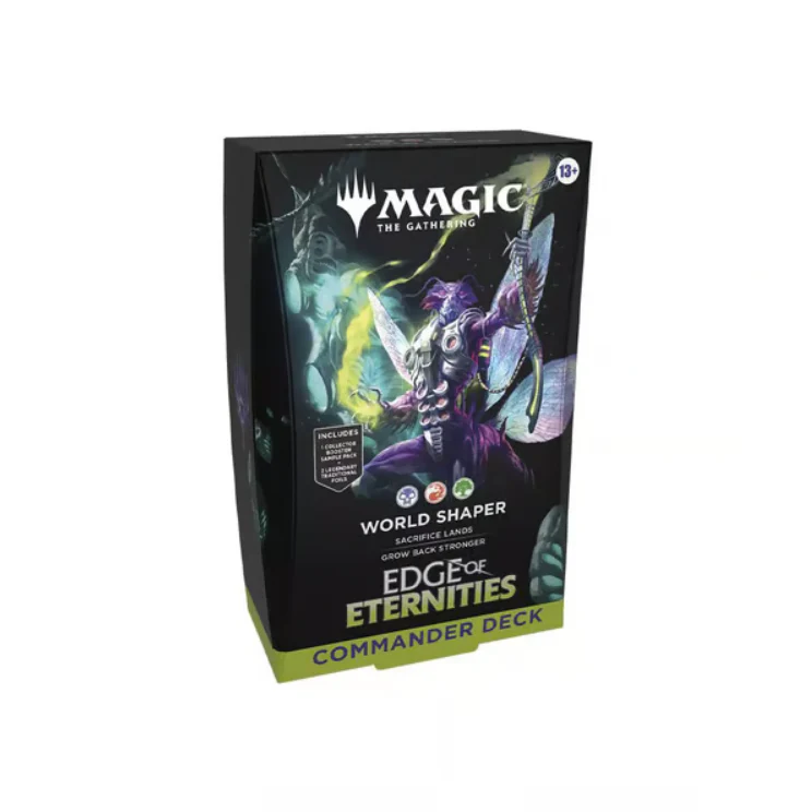 Magic The Gathering | Edge of Eternities - World Shaper (Black/Red/Green) Commander Deck