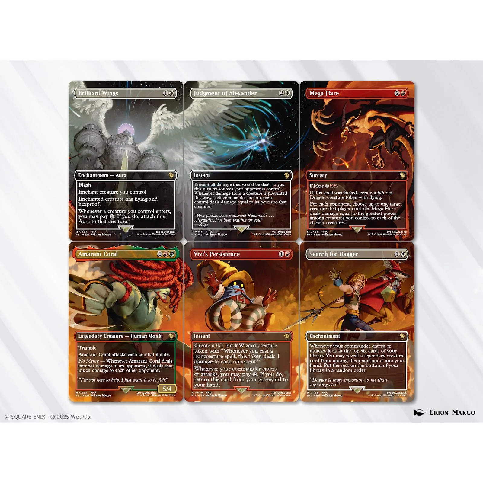 Magic The Gathering | Final Fantasy Scene Box Case (Set of 4) - Image 4