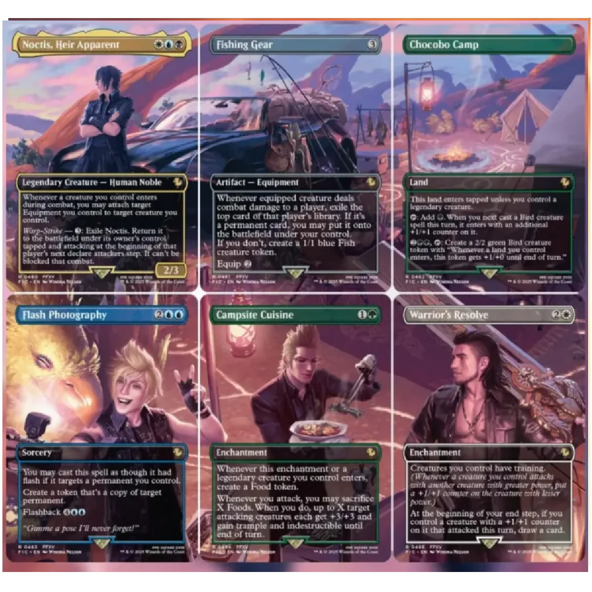 Magic The Gathering | Final Fantasy Scene Box Case (Set of 4) - Image 7