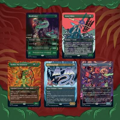 Magic The Gathering | Secret Lair Drop Series: Ssssssnakessssss | Non-foil