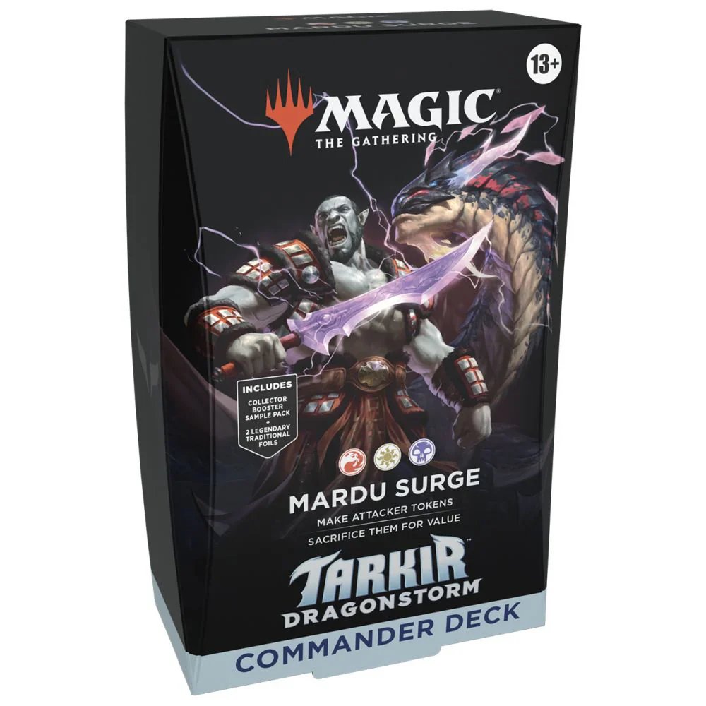 Magic The Gathering | Tarkir: Dragonstorm Commander Deck Display (x5 Full Set) - Image 5