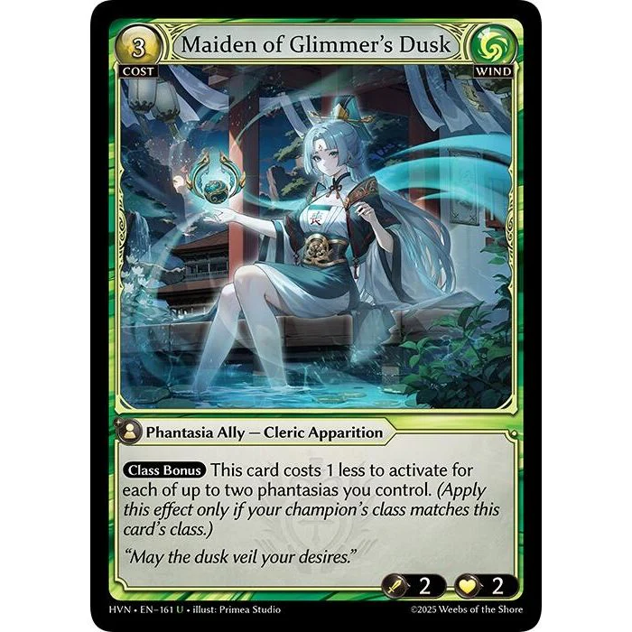 Maiden of Glimmer's Dusk (161) (Abyssal Heaven)