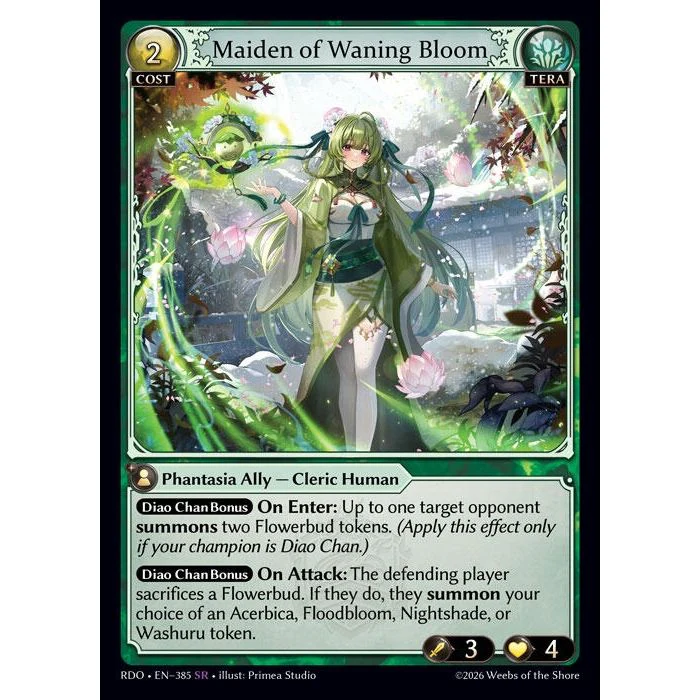 Maiden of Waning Bloom (385) (Radiant Origins)
