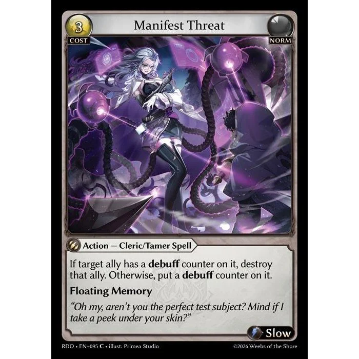Manifest Threat (095) (Radiant Origins)