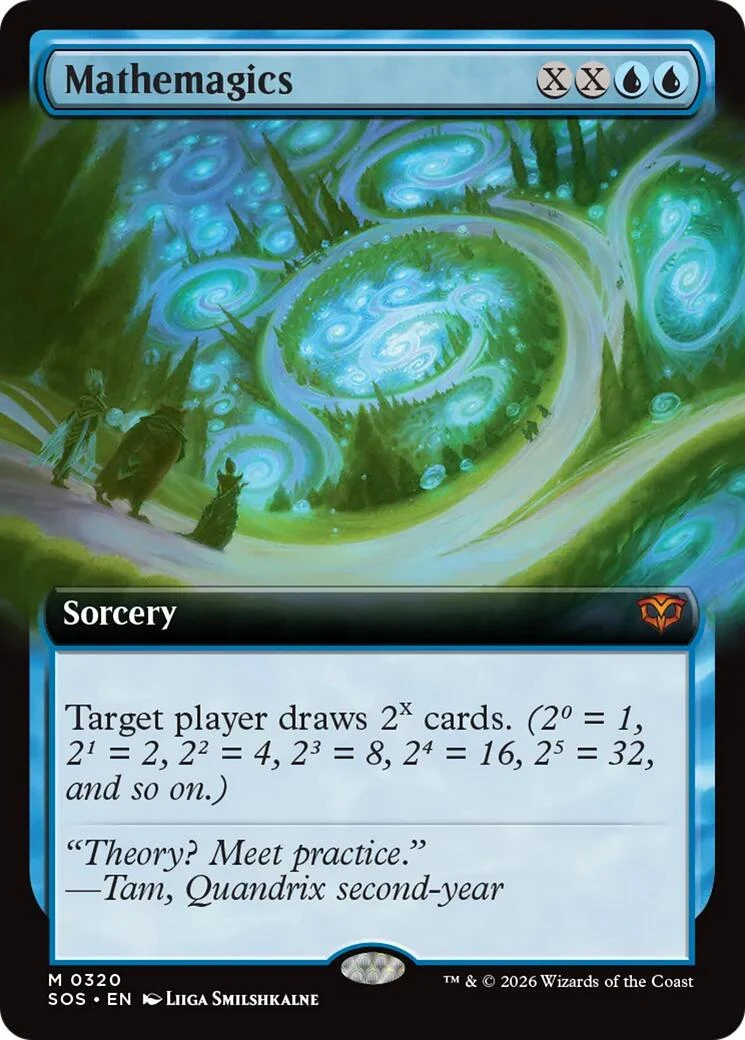 Mathemagics (Extended Art) (320) (Secrets of Strixhaven)