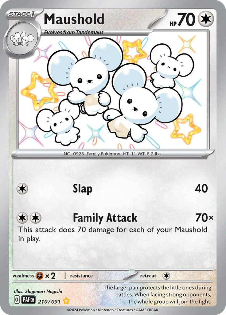 Maushold (210/091) (SV: Paldean Fates)