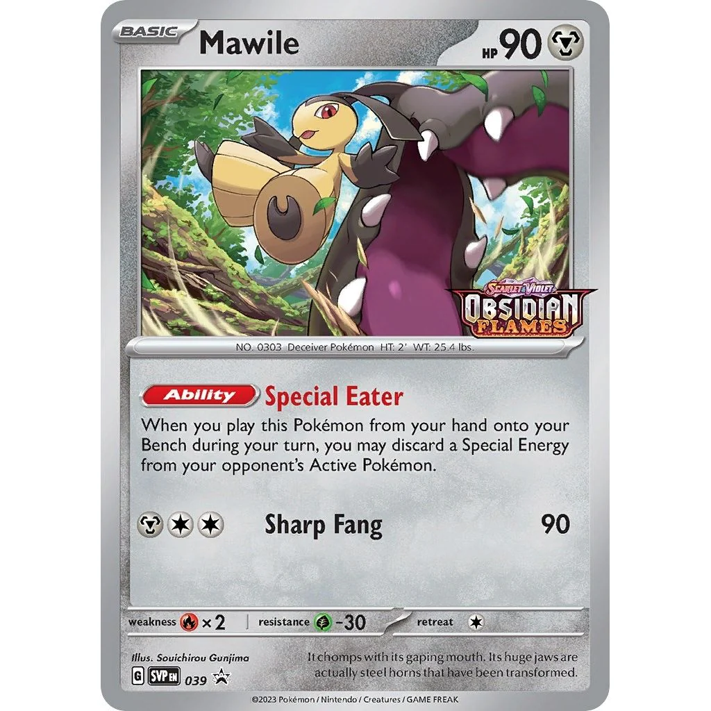 Mawile - 039 (Prerelease) (039) (SV: Scarlet & Violet Promo Cards)