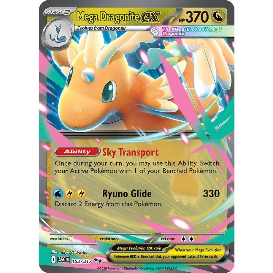 Mega Dragonite ex (152/217) (ME: Ascended Heroes)