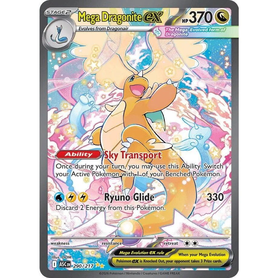 Mega Dragonite ex (290/217) (ME: Ascended Heroes)