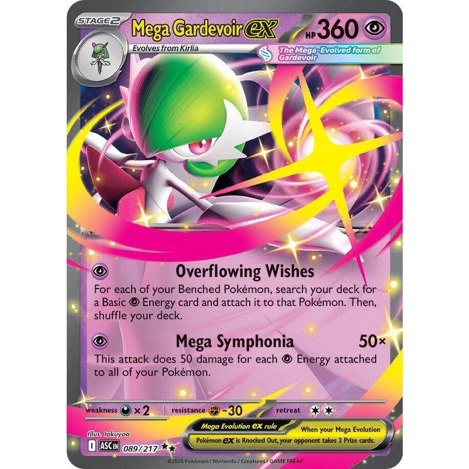 Mega Gardevoir ex (089/217) (ME: Ascended Heroes)