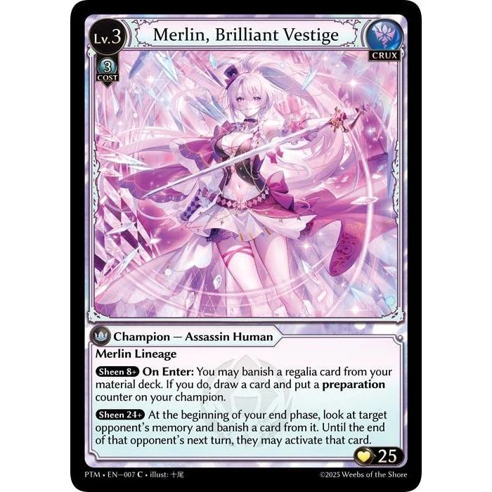 Merlin, Brilliant Vestige (007) (Phantom Monarchs)