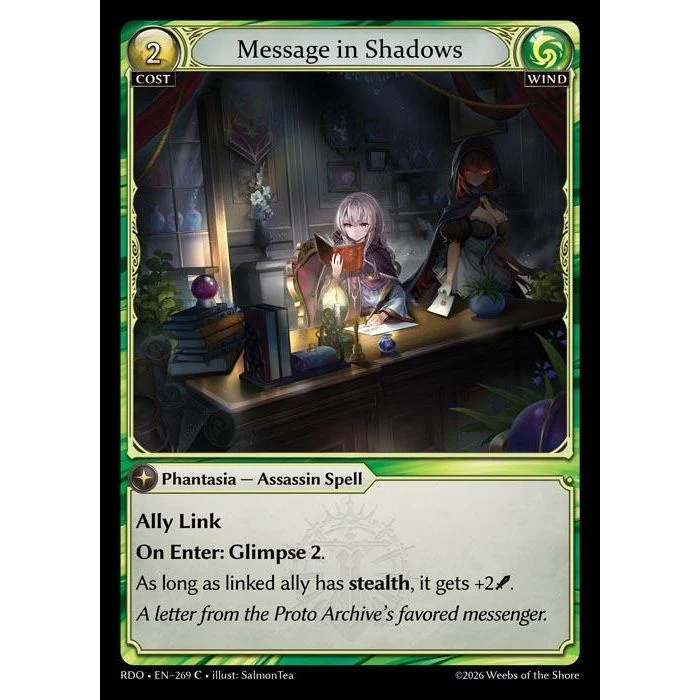 Message in Shadows (269) (Radiant Origins)