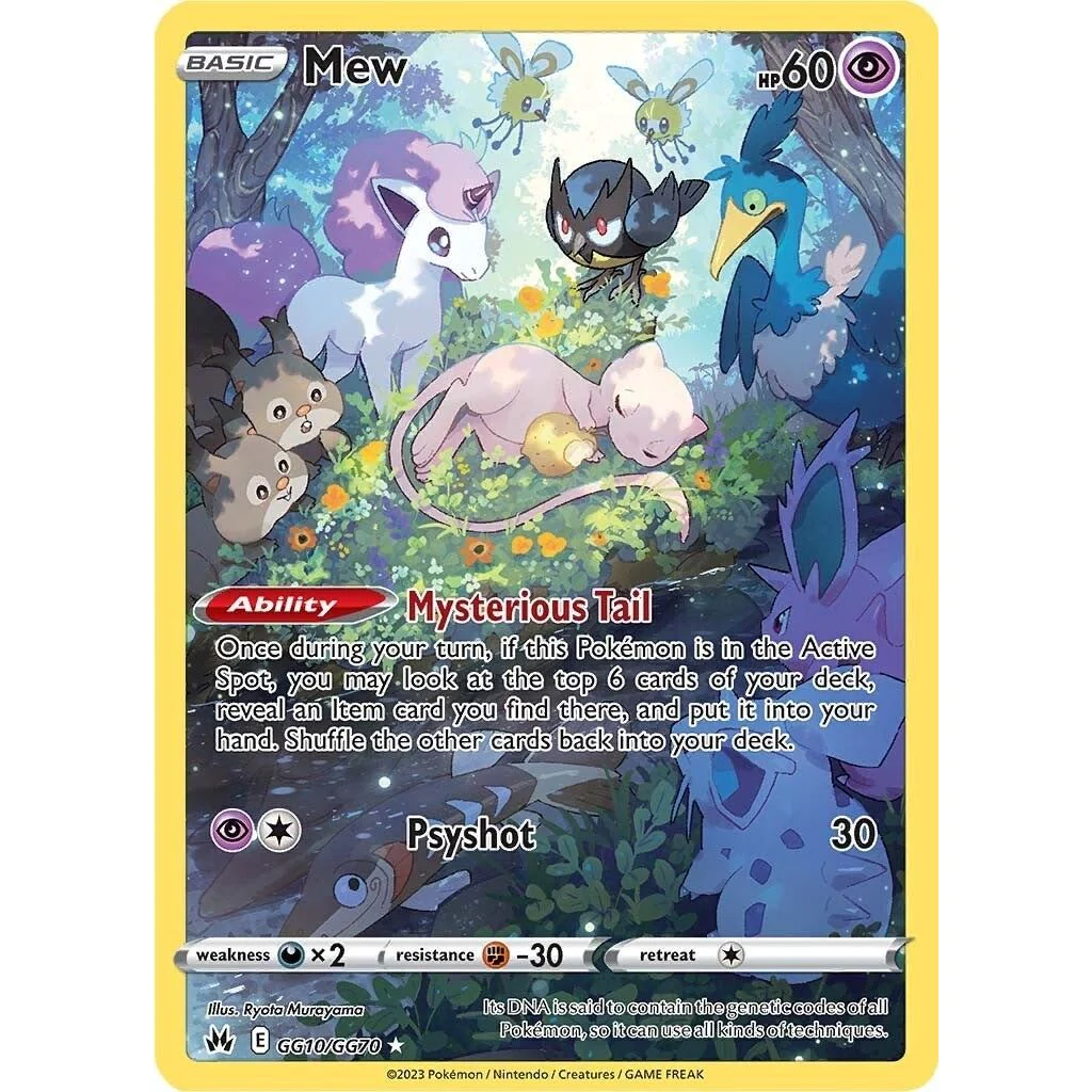 Mew (GG10/GG70) (Crown Zenith: Galarian Gallery)