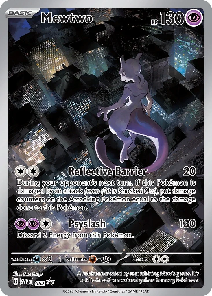Mewtwo - 052 (052) (SV: Scarlet & Violet Promo Cards)