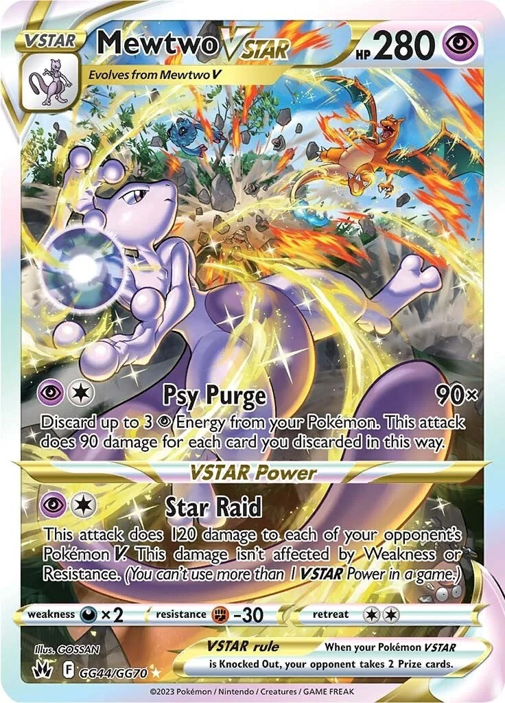 Mewtwo VSTAR (GG44/GG70) (SWSH: Crown Zenith: Galarian Gallery)