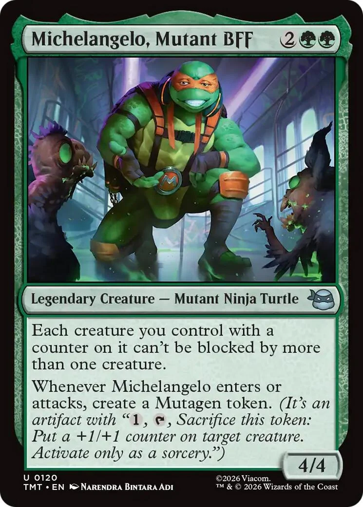 Michelangelo, Mutant BFF (120) (Teenage Mutant Ninja Turtles)