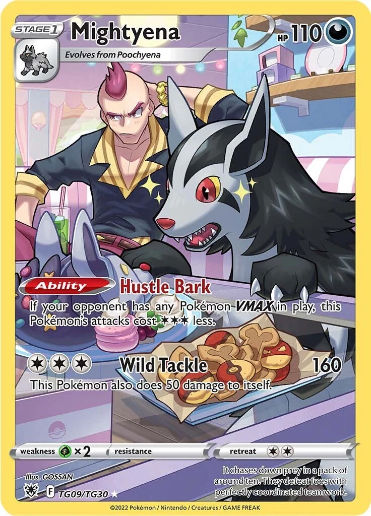 Mightyena (TG09/TG30) (SWSH10: Astral Radiance Trainer Gallery)