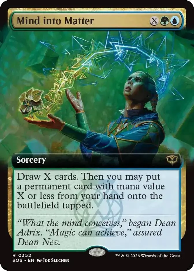 Mind into Matter (Extended Art) (352) (Secrets of Strixhaven)