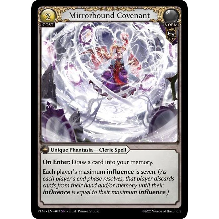 Mirrored Confrontation (Curio Foil) (050) (Phantom Monarchs)