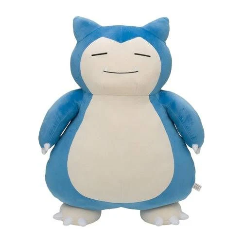 Mochiri Cushion Snorlax Kabigon Nya! meow meow! Meowha! - Pokémon Centre Plush