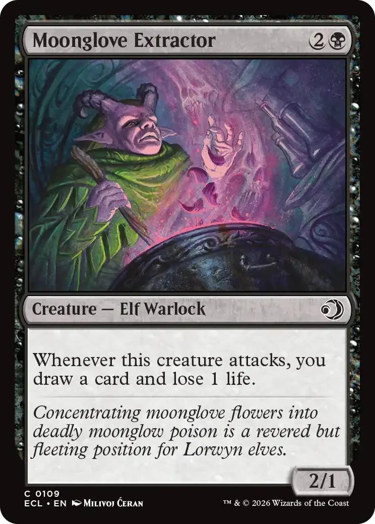 Moonglove Extractor (109) (Lorwyn Eclipsed)