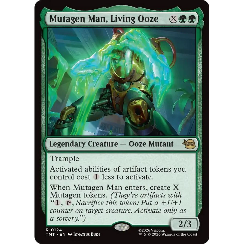Mutagen Man, Living Ooze (124) (Teenage Mutant Ninja Turtles)
