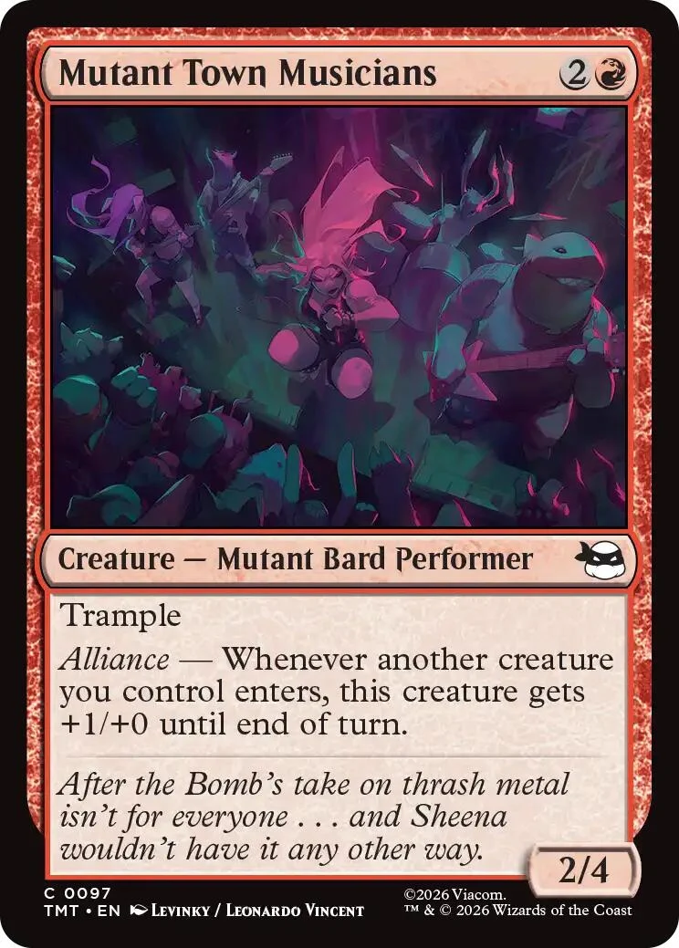 Mutant Town Musicians (97) (Teenage Mutant Ninja Turtles)
