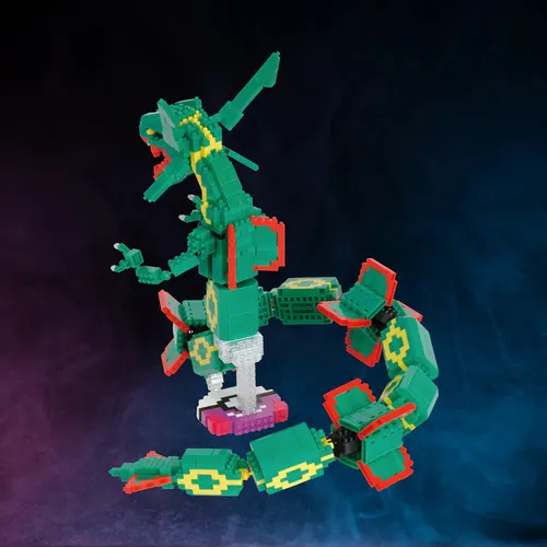 Nanoblock - Pokémon - Extreme Deluxe Rayquaza - Image 3