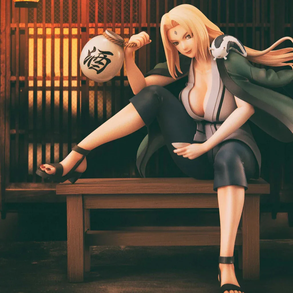 NARUTO Shippuden - NARUTO Gals Tsunade Ver.2 Figure by MegaHouse (Wave 1) - Image 3