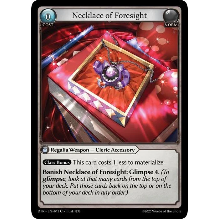 Necklace of Foresight (015) (Distorted Reflections)