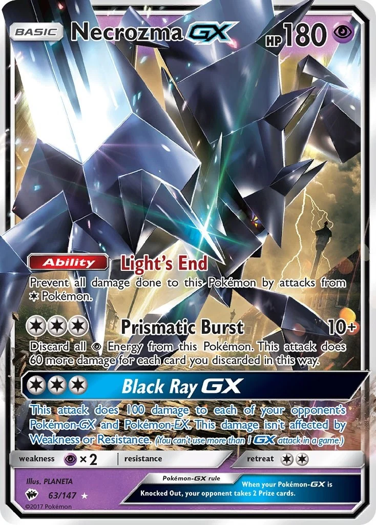 Necrozma GX (63/147) (SM - Burning Shadows)