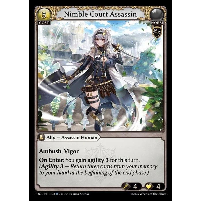 Nimble Court Assassin (103) (Radiant Origins)