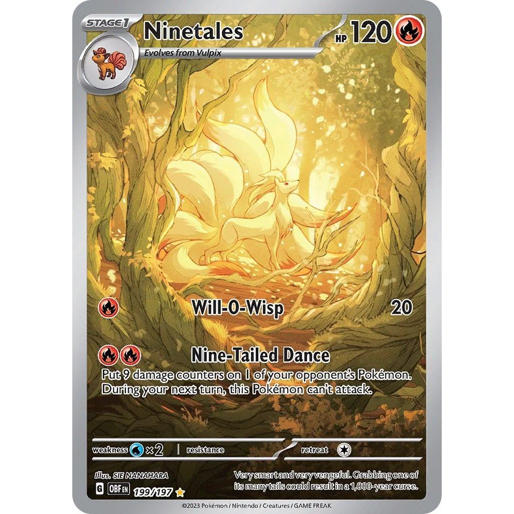 Ninetales (199/197) (SV03: Obsidian Flames)