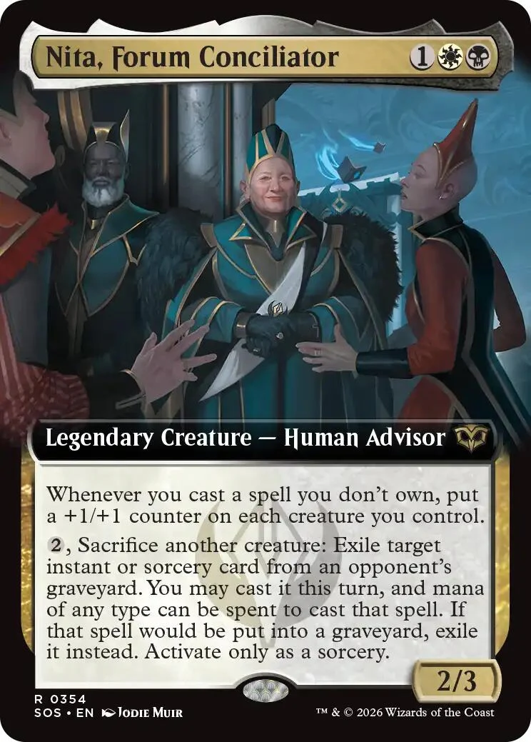Nita, Forum Conciliator (Extended Art) (354) (Secrets of Strixhaven)