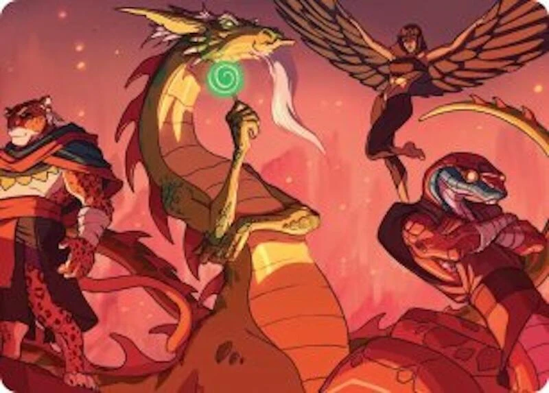 North Wind Avatar Art Card (32) (Teenage Mutant Ninja Turtles)