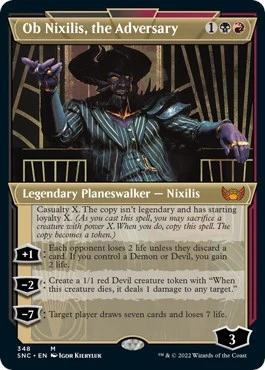 Ob Nixilis, the Adversary (Showcase) (348) (Streets of New Capenna)