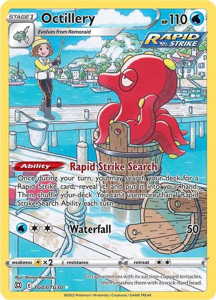 Octillery (TG03/TG30) (SWSH09: Brilliant Stars Trainer Gallery)