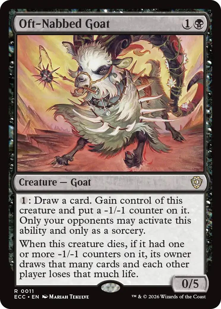 Oft-Nabbed Goat (11) (Lorwyn Eclipsed)