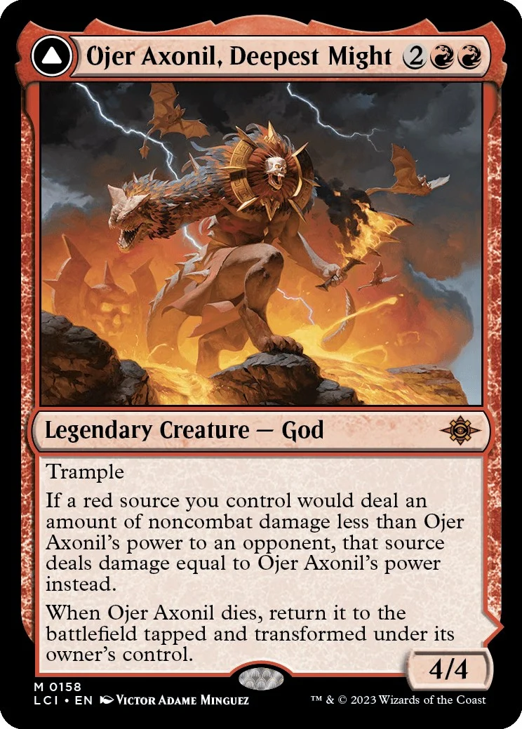 Ojer Axonil, Deepest Might (158) (The Lost Caverns of Ixalan)