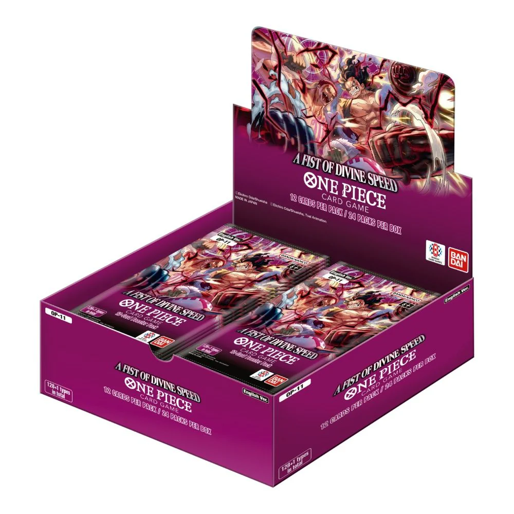 One Piece Card Game - A Fist of Divine Speed OP-11 Booster Pack English - Image 2