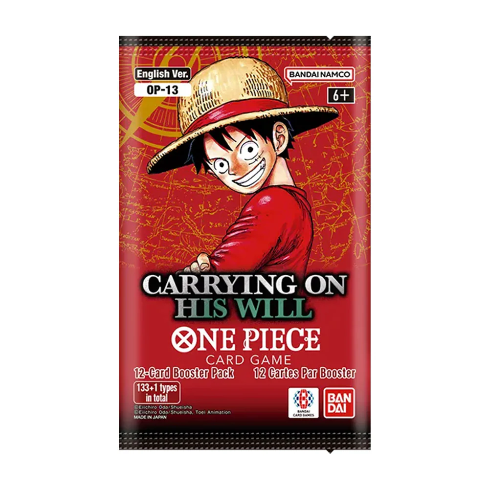 One Piece Card Game - Carrying On His Will OP-13 Booster Pack English