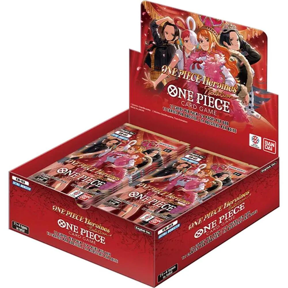 One Piece Card Game: Extra Booster Heroine's Edition EB-03 Booster Box - English
