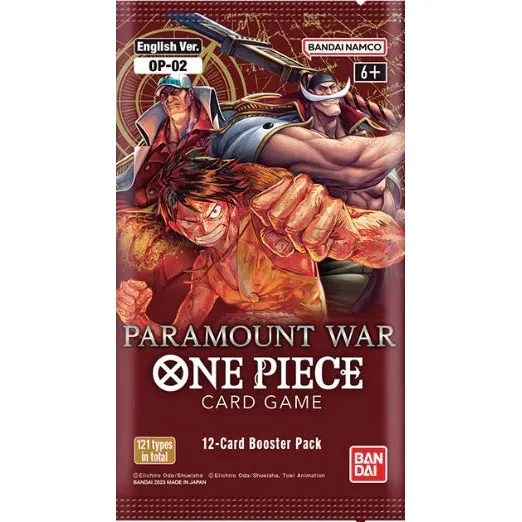 One Piece Card Game - Paramount War OP-02 Booster Pack