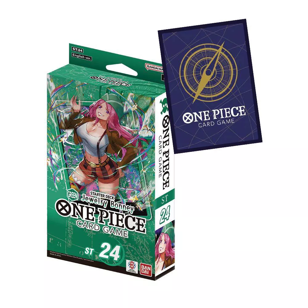 One Piece Card Game - Starter Deck 24: GREEN Jewelry Bonney (ST-24) - Image 2