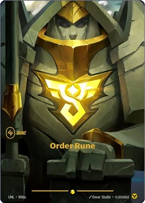 Order Rune (R06a) (R06a) (Unleashed)