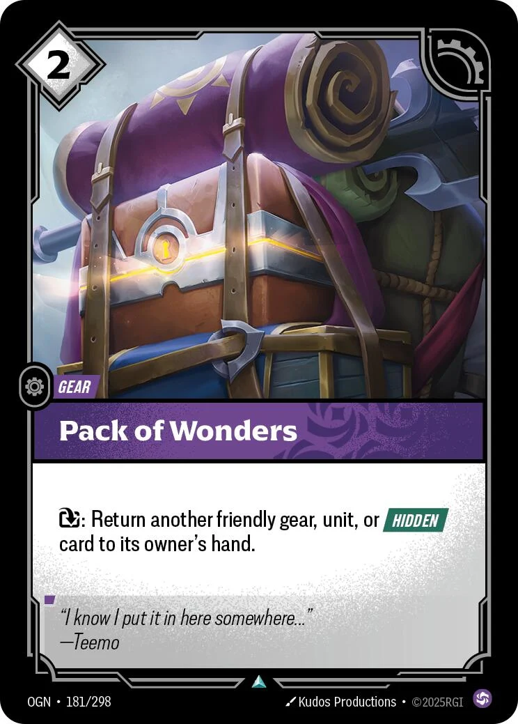 Pack of Wonders (181/298) (Origins)