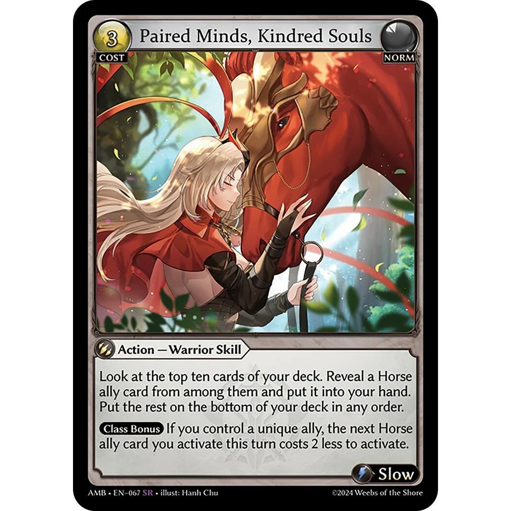 Paired Minds, Kindred Souls (067) (Mortal Ambition)