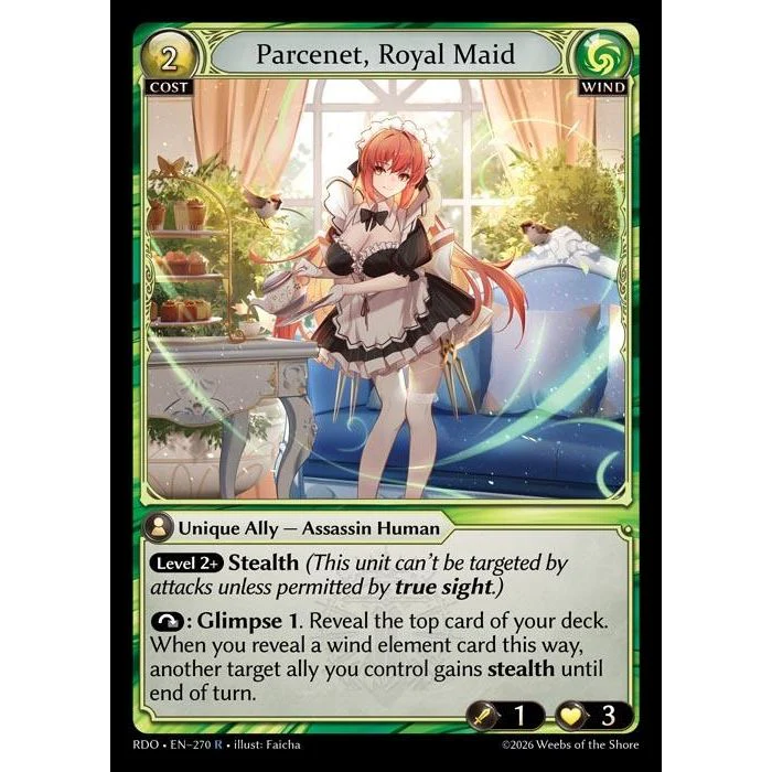 Parcenet, Royal Maid (270) (Radiant Origins)