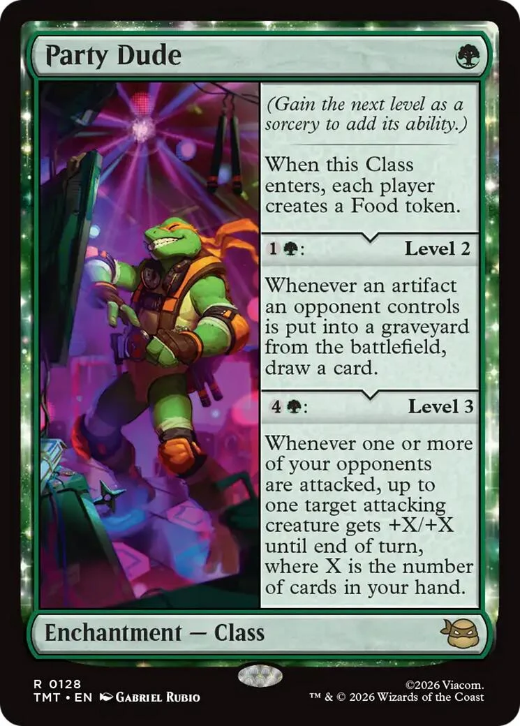 Party Dude (128) (Teenage Mutant Ninja Turtles)