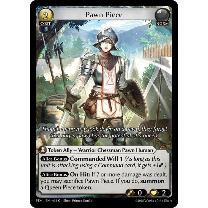Pawn Piece (Curio Foil) (055) (Phantom Monarchs)